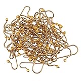 Cabilock 100 Stück Silberner Deko-Mini-Weihnachtsbaum Mini-Kleiderständer Weihnachtsbaum-Aufhänger Für Ornamente Haken Für Ornamente Weihnachtsschmuck-Aufhänger Eisen Goldener
