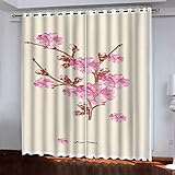 Blickdichter Vorhang Schlafzimmer Verdunkelungsvorhang Wohnzimmer Kinderzimmer Wärmedämmvorhang Fensterdekoration 3D Hd Druck Fantasy-Druck Muster Gardinen Mit Ösen 230X234Cm