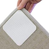 Cradonn Teppich Antirutsch Pads - Teppich Antirutschunterlage für alle Größen - Antirutschmatte für Teppich - Teppichstopper - rutschfeste Teppichunterlage für Kinderzimmer & mehr (4er Pack)