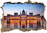 3D lebendige Wandtattoos Natur Wasserfall Bergsee Zug 3D Aufkleber Wandaufkleber Poster Vinyl