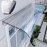 Modernes Design Haustür Überdachung,Transparentes Vordach Für Haustür,Tür Fenster Markise Sonnen Regen Shelter Roofing,Transparent Polycarbonat Vordach,Haustürüberdachungen,Terrassen-Veranda-Markise (