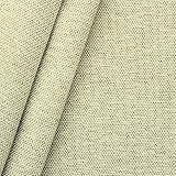Verdunkelungsstoff Thermo Vorhangstoff Meterware Creme-Beige Melange