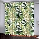 Vorhänge Einfache Blattstruktur 150 X 166 cm (B X H) 3D Verdunklungsgardinen 2Er Set Blickdichter Vorhang Verdunkelung Mit Ösen Für Schlafzimmer Wohnzimmer Kinderzimmer Jungen- Und Mädchenzimmer
