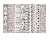 AMBATTERY 60X90Cm Teppich Marokkanischer Stil Teppichmatte Böhmischer Stil Bedruckter Großflächenteppich Teppich Heimdekorationsmatten Teppiche und Teppiche