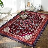 RUGMRZ Kinder teppiche mädch lauferteppich Flur Esszimmer Roter Teppich Schlafzimmer Rechteckiger Teppich Balkon Dekoration bettumrandung Teppich balkonteppich 60x90cm