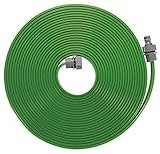 Gardena Schlauch-Regner: Feiner Sprühregner für die Bewässerung länglicher, schmaler Zonen, Länge 15 m, anschlussfertig ausgestattet, grün, individuell verkürz- oder verlängerbar (1998-20)