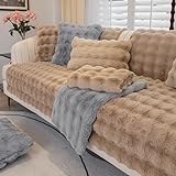 Sofabezüge/Sofabezug, Sofa/Couch überzug/überwurfdecke, Sofaschutz Hund/Katze Kratzschutz, Super Warm und Bequem Plush Decke für Sofa 1/2/3 Sitzer L/U Form und Ecksofa