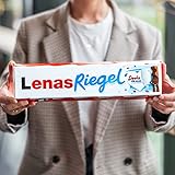 XXL kinder Riegel personalisiert mit Name - Personalisiertes Schokoladengeschenk mit 3x 10er Packung kinder Riegel (630 Gramm)