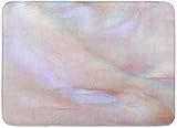 IUBBKI Pink Shell Pearl Iridescent Oyster Luster Pearl Beautiful Brilliance Badezimmer Dekor Teppich Badematte