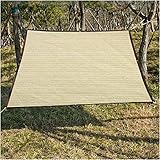 MUGLI Schattennetz mit Ösen, 80% Sonnenschutz-Schattenstoff, Markise für Pflanzen/Balkon/Hof/Gewächshauspflanze, Schattennetz für den Außenbereich,2 * 2m