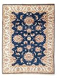 Morgenland Ziegler Teppich 176 x 120 cm, Schurwollteppich, Teppichbrücke, Küchenteppich