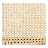 Cane Webbing Rattan Roll, 1x0,4m Gewebtes Offenes Rattan Geflecht Natürliches Rattan Gurtband für Caning-Projekte Sternanis Breites Rattan Webbing für Heimwerker Schrank Stuhl Möbel