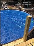 SAFWEL Staubdichter Poolschutz Poolabdeckung für oberirdischen Pool, Solarabdeckungen Wärmedecke, Runde Schwimmbäder Ground Pool (Size : 3m/10ft)