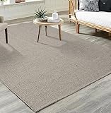 the carpet Boho Natur Wool Handgewebter Wollteppich im natürlichen skandinavischen Boho-Look, Handarbeit für einen einzigartigen Stil, Beige, 250 x 350 cm