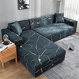 uyeoco Sofabezug L Form Rechts/Links Sofa Überzug Ecksofa Sofaüberwurf Stretch Sofahusse Couchbezug für 3/2/4 Sitzer Couch ( Color : G , Size : 235-300cm )