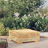 Möbel mit Gartentisch 69,5x69,5x31 cm Massivholz Teak