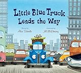 Little Blue Truck Leads the Way (lap board book)