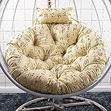 FEE Store Hängender Korb Korbsessel Kissen Wiege Hängesessel Kissen Kissen Kissen Outdoor Schaukelstuhl Kissen-16_120cm