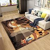 AOKLEY Anime My Neigh Cartoon Carpet Rug for Living Room Bedroom Sofa Doormat Decoration Kids Non-Slip Floor Mat B3863 40X60CM