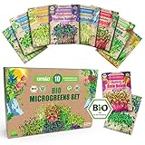 ZenGreens® - Bio Sprossen Samen Set (10er Set)