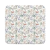 Ceba Baby Wickelauflage weiche Wickelunterlage Baby Wickeltischauflage Abwaschbar 75x70 Rowanberry