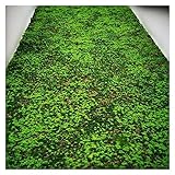 ZHZHXR Kunstrasen Rasenpflanzen,Artificial Grass Table Runner,Deko Moos Künstlich,Deko Moos Weihnachten für Laden,Hausgarten,Terrasse,DIY-Dekoration (Color : C, Size : 1x1m)