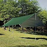 Sonnensegel, 230,1 x 210,1 cm, 210T Polyester, UV-Block, für Terrasse, Pergola, Abdeckung, Garten, Hinterhof, Outdoor-Aktivitäten (Militärgrün)