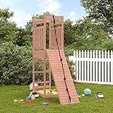 Tidyard Spielturm Mit Kletterwand Holzturm Kletterturm Klettergerüst Spielhaus Set Kinder Garten Massivholz Douglasie