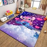 BEPHON Teppich Fußmatten, 3D Cartoon Anime Fußmatte Teppich Wohnzimmer Schlafzimmer Nachttisch rutschfeste Fußmatte Küche Badezimmer 160X200Cm A7170