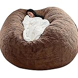 XIaoHESHop Riesige Abdeckung für Bohnenbeutel Premium weiche Plüschgewebe waschbare Bohnenbeutel-Abdeckung für das Organisieren (Keine Bohnen) Stofftierabdeckung für Kinder