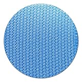 Pool Solarfolie Rund Ø 300 cm, Solarplane Pool Rund, Solarfolie Pool Rechteckig, Poolabdeckung Solar Kuppel, Solar Poolheizung Solarabsorber Poolheizung Solarheizung Komplettset Noppenfolie Folie