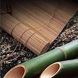 Sichtschutz In Bambus Rollos In Bambus Bambus Jalousie Bambusrollo Raffrollo Holzrollo Vintage Vorhang In Bambus, Nicht Verformbar Verbessert Die Privatsphäre Für Balkon Tea Room
