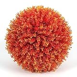Buchsbaumkugel Runde Dekopflanze, Buchsbaum Kugel Graskugel, Künstliche Pflanzenkugel Hängedeko für Wohnzimmer Wanddeko Hängedeko Hochzeit Weihnachten Deko, 5 Optionale Farben