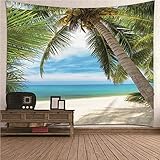 Musihy Wandbehang 300x250, Wandteppich Kunst Wandbild Fotoposter Meer Ozean Natur Paradies Nature Deko Wanddeko Wandposter Motiv Dekoration Bedspread Squares