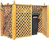 Promadino Mülltonnenbox für 2 Tonnen