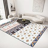 Teppich deko küche Farbiger Teppich leicht zu reinigen Balkon Lounge-Accessoires rutschfestes Treppenzubehör rutschfeste Schalldämmung Kitchen Carpet sitzecke küche 200X300CM