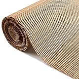 Bambusrollos für Zuhause – Sonnenschutzrollos aus Holz, Filterlicht, kühl, atmungsaktiv, für Sonnenschutz auf der Außenterrasse, Balkon, Rollo für Fenster