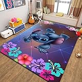 BEPHON Teppich Fußmatten, 3D Cartoon Anime Fußmatte Teppich Wohnzimmer Schlafzimmer Nachttisch rutschfeste Fußmatte Küche Badezimmer 160X200Cm A7160