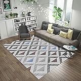 Multi-Version Nordic Ins Geometrisches Muster Teppich Fußmatten Modern Minimalistisch Wohnzimmer Teppich Schlafzimmer Nachttisch Full Home Teppich Fußmatten Eingang Kleine Fußmatten