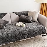 WYJHNLBEDC Sofa überwurfdecke, Sofaschutz Hund/Katze, Warmer Super Weicher Kurzer Plush Fleecedecke Sofa/Couch überzug/Sofabezug 1 2 3 Sitzer L Form U Form Ecksofa(70x150cm)