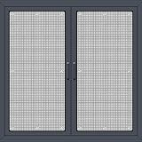 Sonnenschutz Isolierfolie für Balkon-Glasfenster,Sonnenblende Wärmeisolierung Schalldämmung Aluminiumfolie Sichtschutzfolie,UV-Schutz Reflektierende Fensterfolie für Zuhause (30x60cm/12''x24'')