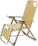 JIBELL Freizeitstuhl, Sonnenliege, Campingstuhl, Gartenstühle, Klappstuhl, Liegestuhl, Büro-Nickerchenstuhl, Freizeitstuhl für ältere Menschen (Farbe: A)