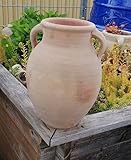 2.Wahl ! Rustikale Amphore ca. 35 cm aus Terracotta Terrakotta Vase Krug Deko Liegeamphore Blumentopf Pflanzgefäß
