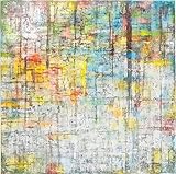 Kare Design Acrylbild Abstract Colore, 150x150x4,8cm