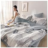 OkaYok Sommer Kühler Steppdecke Dünne, Dünne Steppdecke für Einzelbett, Waschbar Weich Und Hautfreundlich, Bequeme Atmungsaktive Bettdecke, Wendedesign,C,200x230cm