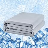 ZQYMM Kühldecke Leichte Sommerdecke Selbstkühlende Decke Mikrofaser Arc-Chill Kühldecke mit Q-Max0.35 2 in1 Kühlende Bettdecke Kühl und Hautfreundlich Weiche Sofadecke Reisedecke Cooling Blanket