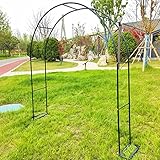 Baze Kletterpergola Pergola, Pflanzenpergolastütze, Zugdraht-Kletterpergolastütze, Bogenpergola Im Freien (Color : Green)