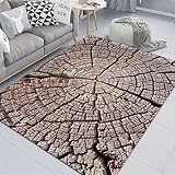 DJHWWD Teppich Küche Wohnzimmer Teppich Grau Abstraktes Holz Muster Schlafzimmer Anti-Milben Carpet Bedroom 200X300Cm Schlafzimmer 6Ft 6.7''X9Ft 10.1''