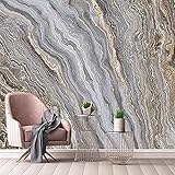 DEKii 3D-Wandbild Abstrakte Landschaft Steinmuster Goldener Marmor Selbstklebende Tapete TV-Sofa-Studie 3D-Tapete Kleister Dekoration Wandbilder Die Wand