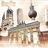 Pro-Art g5109l Wandbild Giclée 'Berlin' 100 x 100 cm